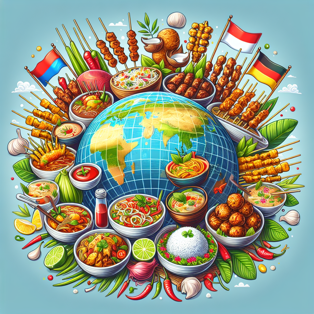 Kekayaan Rasa Makanan Internasional Indonesia dalam Kancah Global