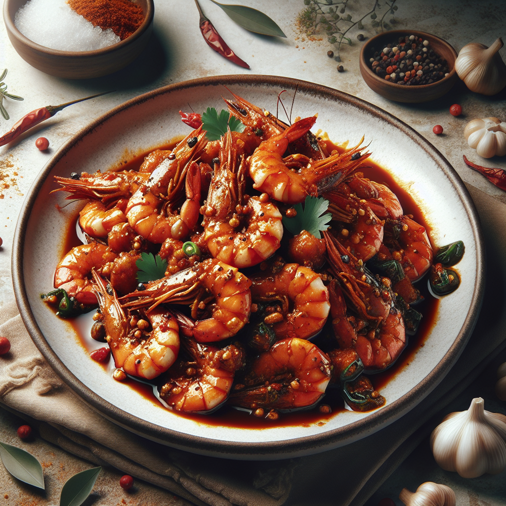 Resep Udang Saus Padang Ala Seafood Lezat Menggugah Selera
