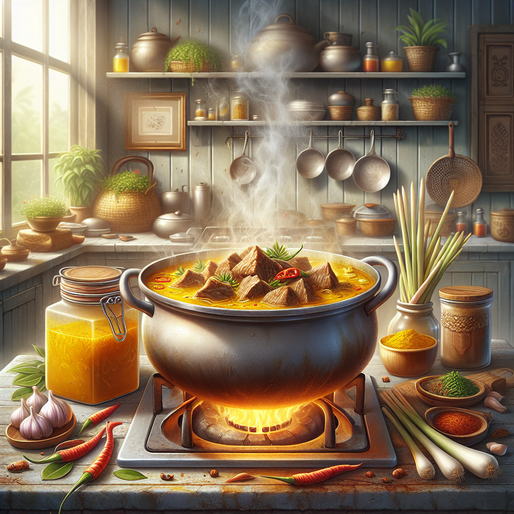 Cara Memasak Gulai Daging Sapi Lezat dengan Bumbu Tradisional yang Mudah