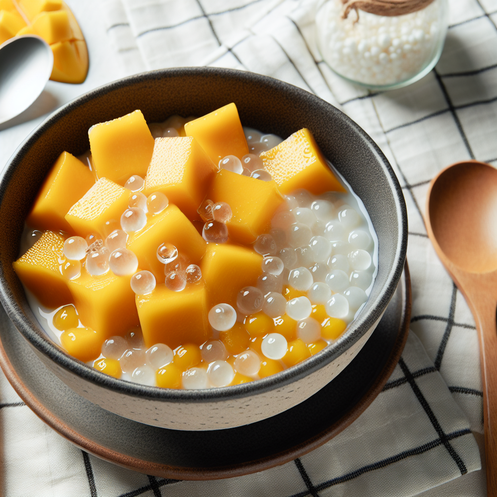 Resep Mango Sago Segar dan Mudah Dibuat di Rumah