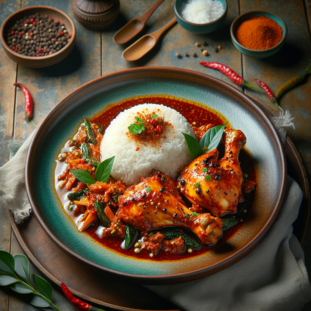 Menggugah Selera dengan Resep Ayam Bumbu Rujak Khas Jawa Timur yang