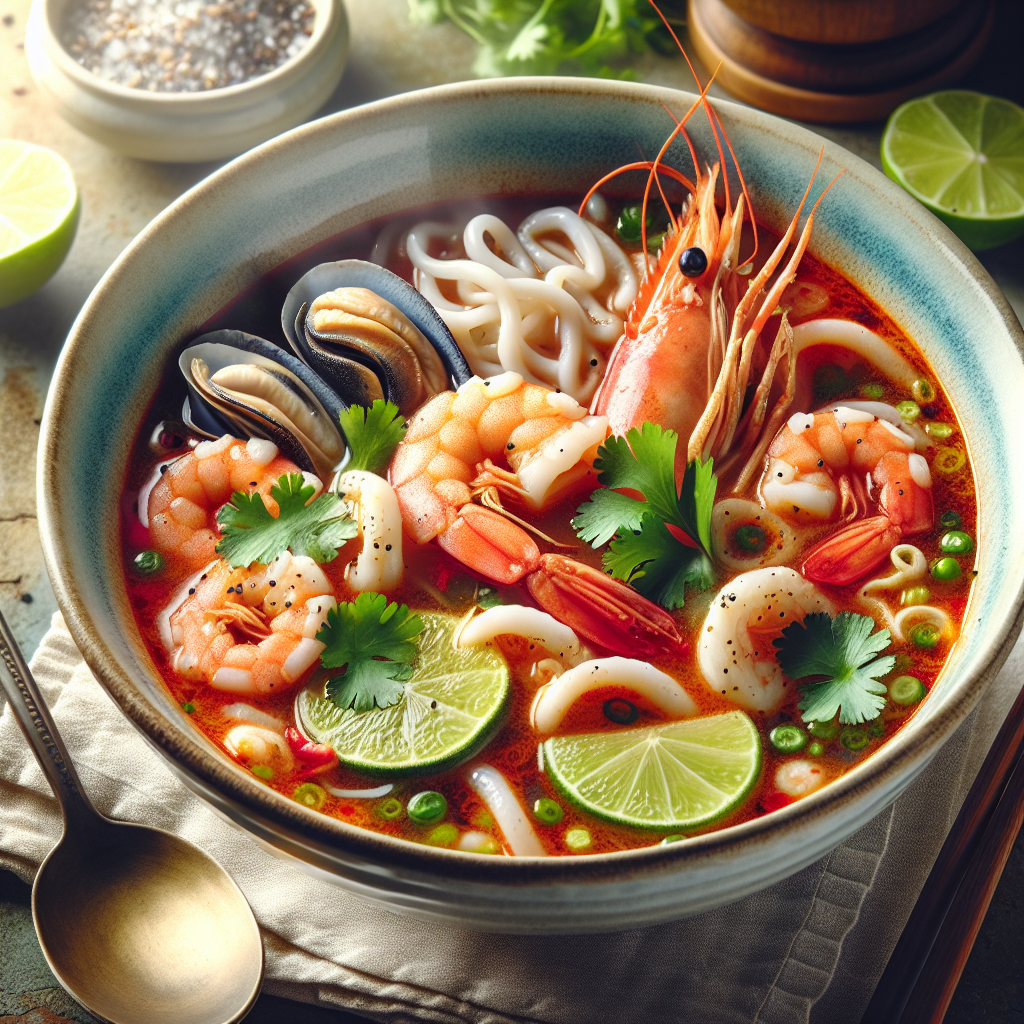 Resep Tomyam Seafood Frozen yang Lezat dan Praktis di Rumah